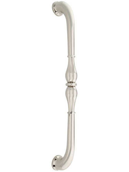 Bella Appliance Pull - 12 inch Center-to-Center in Polished Nickel.